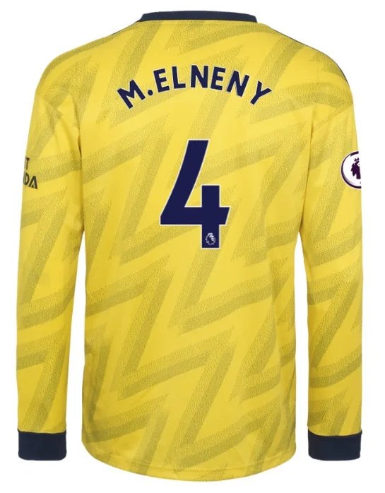 Mohamed Elneny Long Sleeve 19/20 Away Jersey